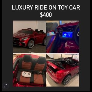 Luxury ride on toy car Mercedes Benz